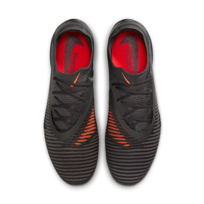 Nike Phantom 6 Low Elite LV8 FG Firm Ground Soccer Cleat -Medium Ash/Gold Amber/Black