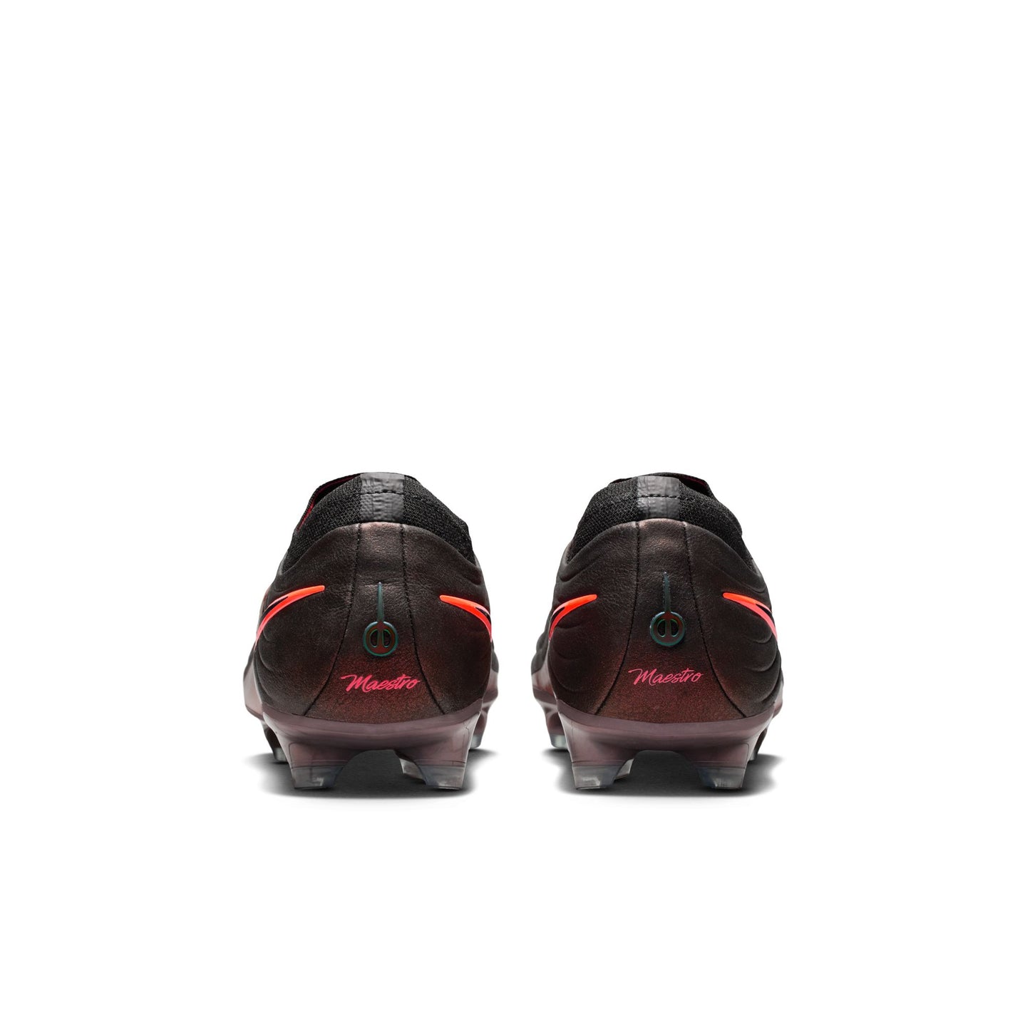Nike Tiempo Maestro Elite FG FG Firm Ground Soccer Cleats LV8- Black/Laser Orange - Hyper Crimson