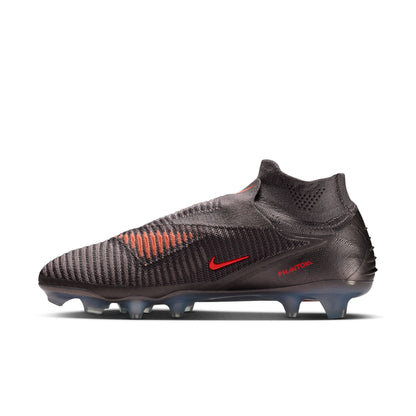 Nike Phantom 6 High Elite LV8 FG Firm Ground Soccer Cleats -Medium Ash/Gold Amber/Black