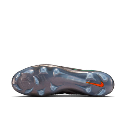 Nike Phantom 6 High Elite LV8 FG Firm Ground Soccer Cleats -Medium Ash/Gold Amber/Black