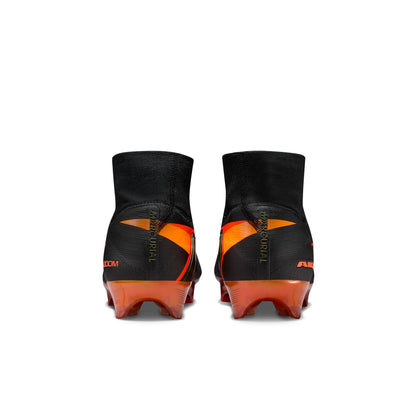 Nike Zoom Superfly 10 Elite FG/MG Firm Ground Socer Cleats - Black/Hyper Crimson
