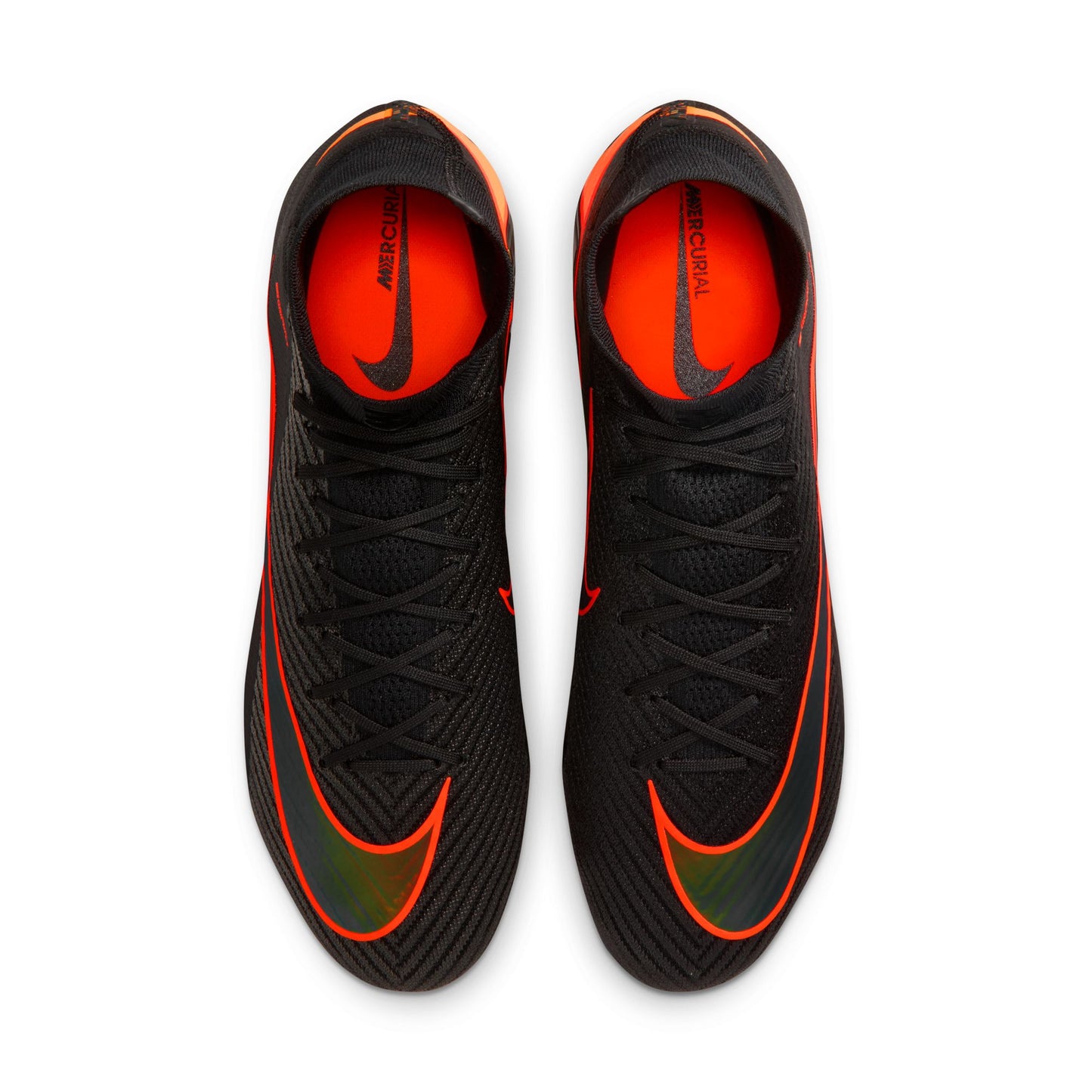 Nike Zoom Superfly 10 Elite FG/MG Firm Ground Socer Cleats - Black/Hyper Crimson