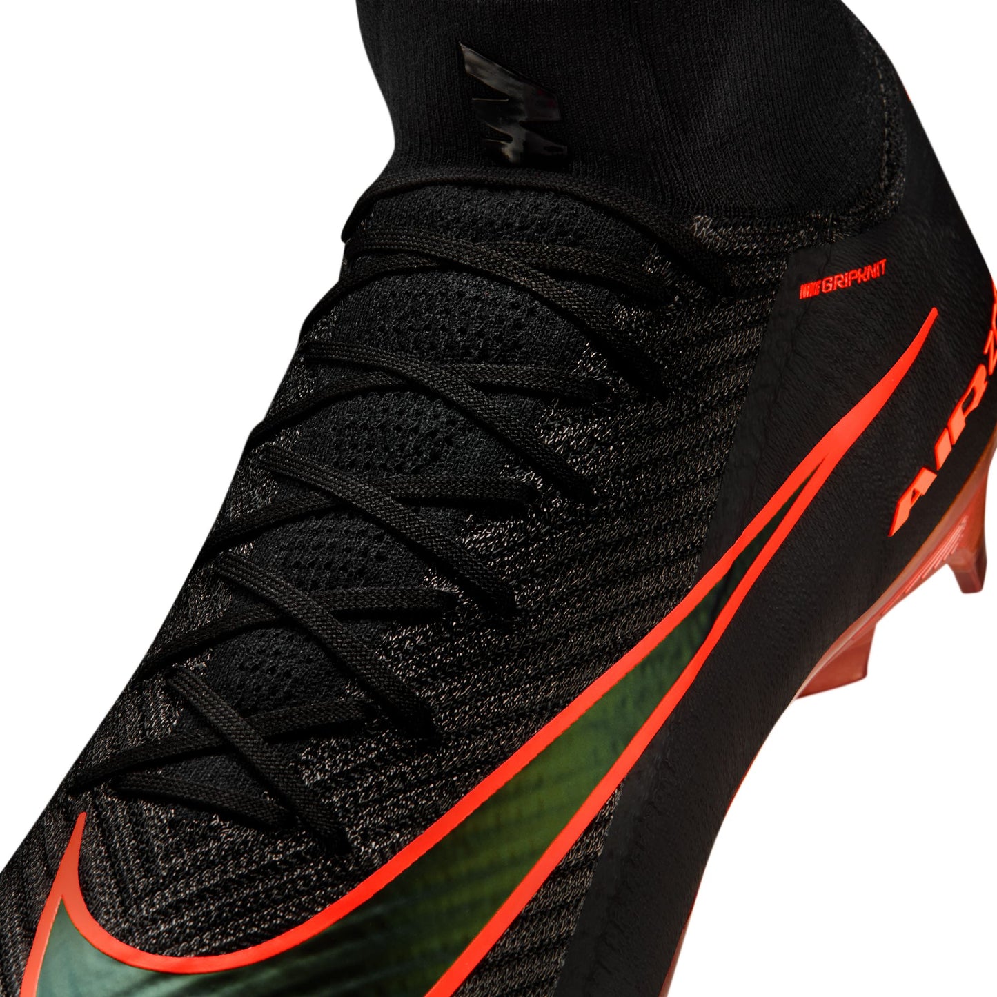 Nike Zoom Superfly 10 Elite FG/MG Firm Ground Socer Cleats - Black/Hyper Crimson