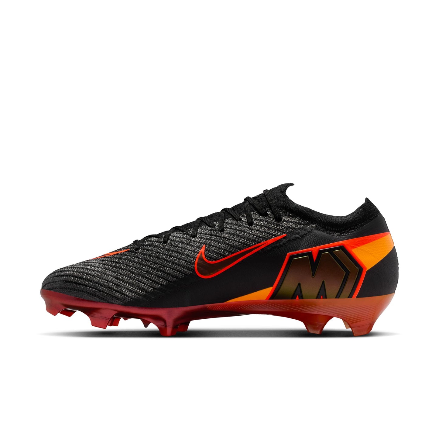 Nike Mercurial Vapor 16 Elite FG Firm Ground Soccer Cleats- Black/Hyper Crimson