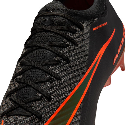 Nike Mercurial Vapor 16 Elite FG Firm Ground Soccer Cleats- Black/Hyper Crimson