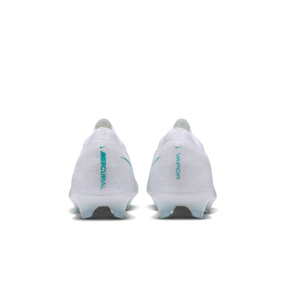 Nike Mercurial Vapor 17 Elite Firm Ground Soccer Cleat - White/ Dusty Cactus/ White