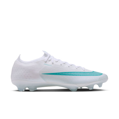 Nike Mercurial Vapor 17 Elite Firm Ground Soccer Cleat - White/ Dusty Cactus/ White