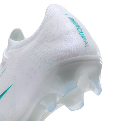 Nike Mercurial Vapor 17 Elite Firm Ground Soccer Cleat - White/ Dusty Cactus/ White