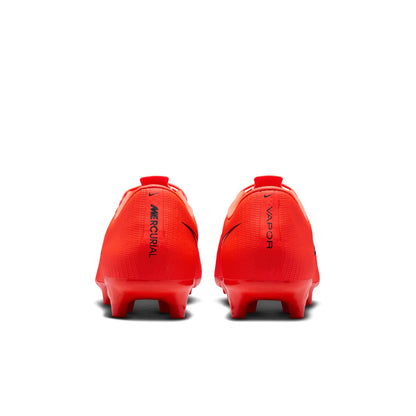Nike Zoom Mercurial Vapor 17 Academy FG Firm Ground Soccer Cleats - Bright Crimson/ Blur
