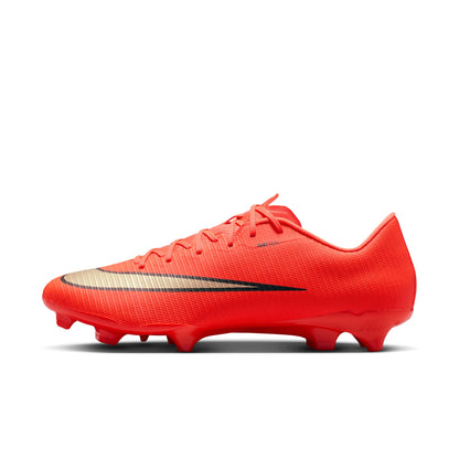 Nike Zoom Mercurial Vapor 17 Academy FG Firm Ground Soccer Cleats - Bright Crimson/ Blur