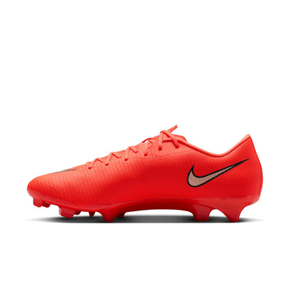Nike Zoom Mercurial Vapor 17 Academy FG Firm Ground Soccer Cleats - Bright Crimson/ Blur