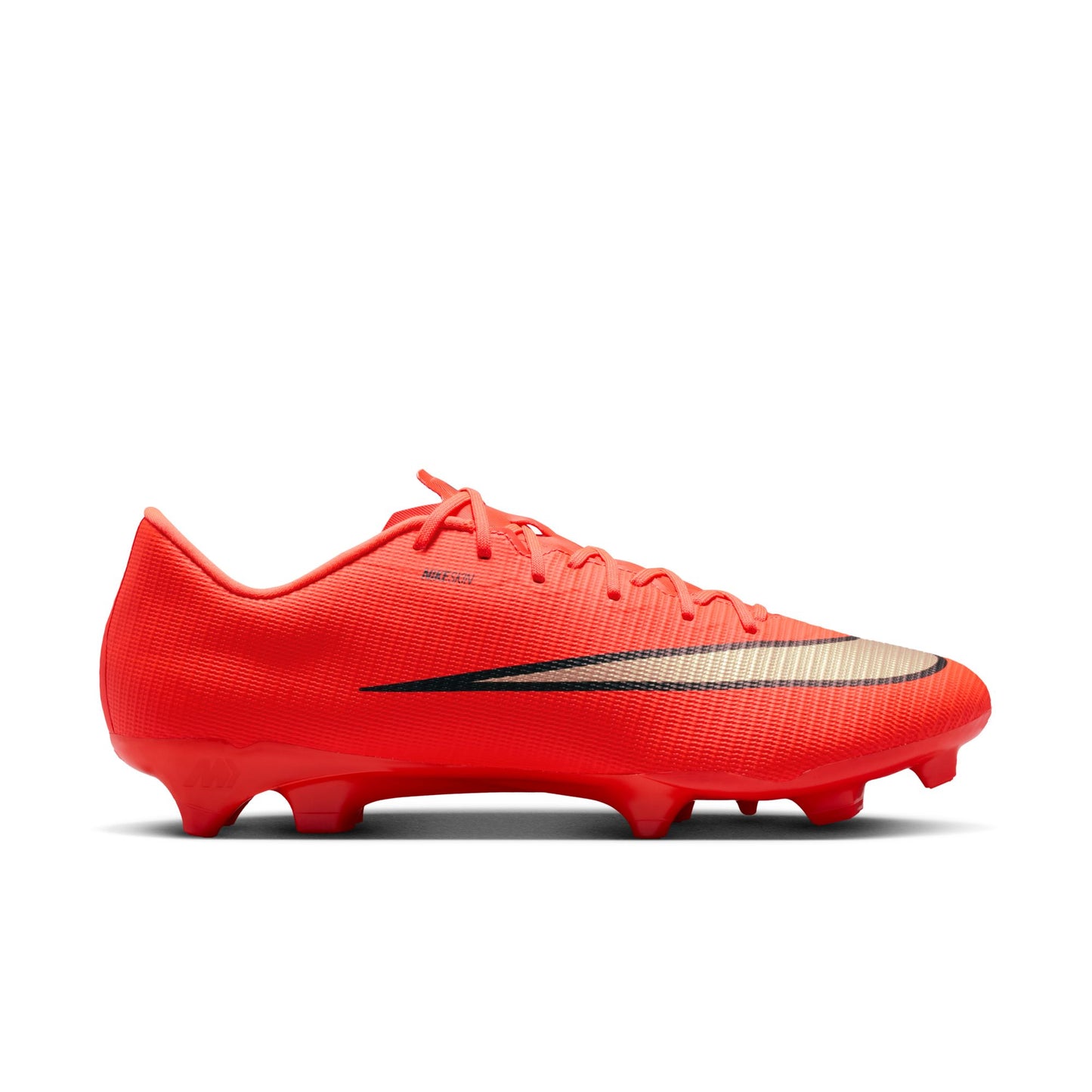 Nike Zoom Mercurial Vapor 17 Academy FG Firm Ground Soccer Cleats - Bright Crimson/ Blur