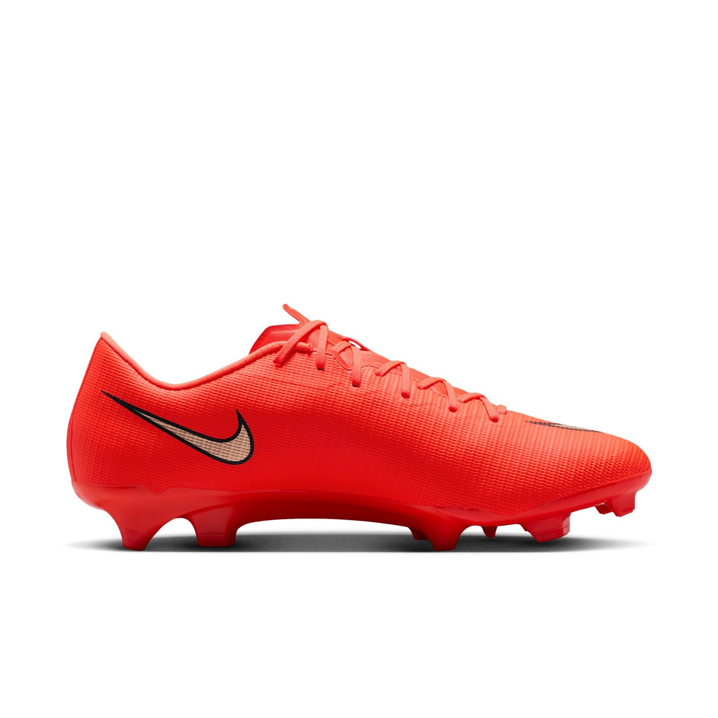 Nike Zoom Mercurial Vapor 17 Academy FG Firm Ground Soccer Cleats - Bright Crimson/ Blur
