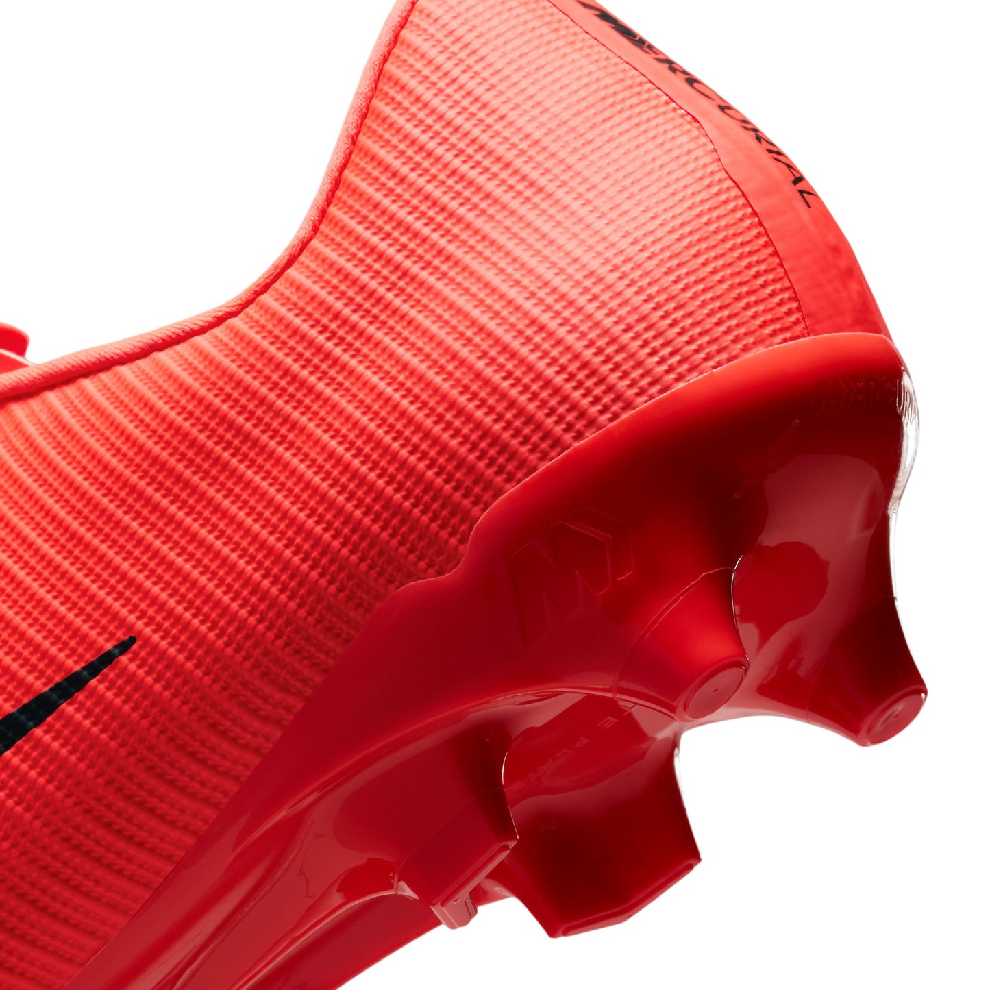 Nike Zoom Mercurial Vapor 17 Academy FG Firm Ground Soccer Cleats - Bright Crimson/ Blur