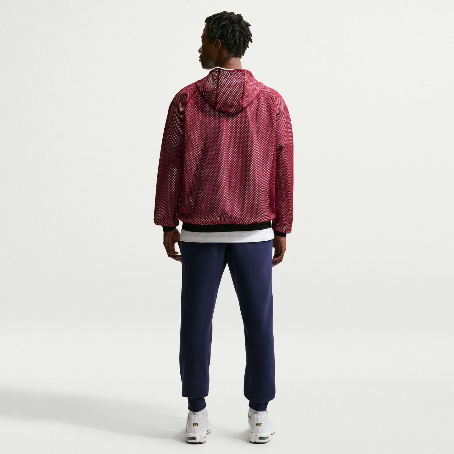 Nike Men's USA Nike Dri-Fit KMC National Anthem Jacket 2026 - Team Red/Sail/Sail