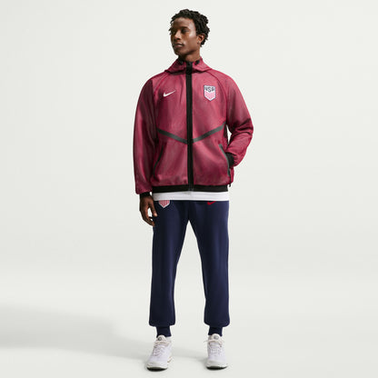 Nike Men's USA Nike Dri-Fit KMC National Anthem Jacket 2026 - Team Red/Sail/Sail