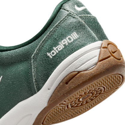 Nike T90 Premium Indoor Soccer Shoe- Firm/ Sail-Fir-Gum Med Brown