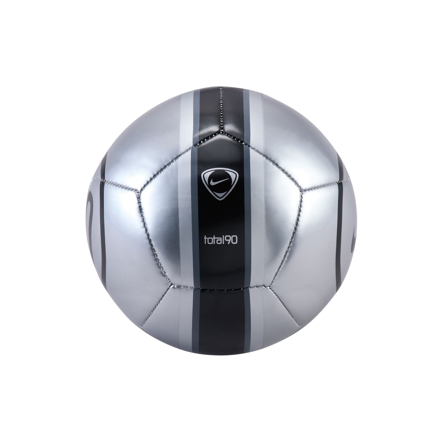 Nike Total 90 Skills Mini Soccer Ball 2025 - Metal Silver/ Black/ Black