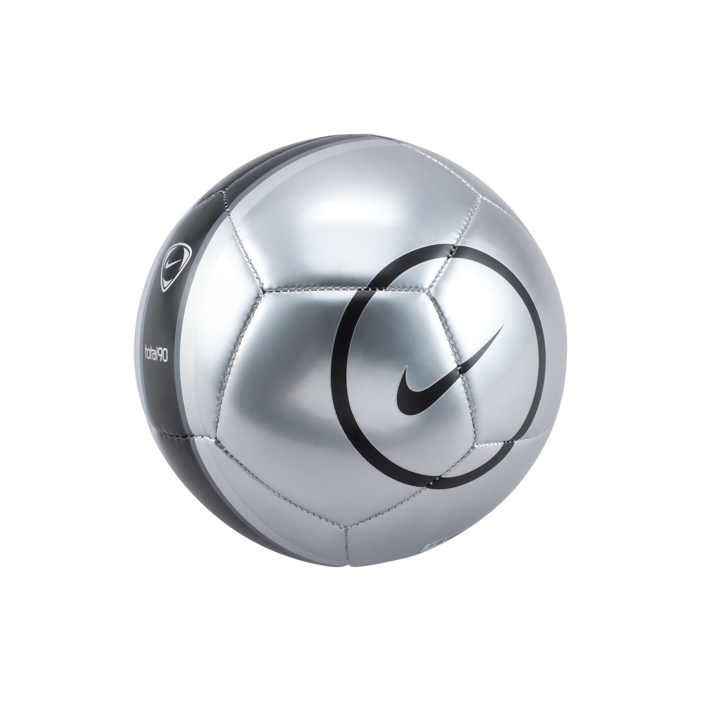 Nike Total 90 Skills Mini Soccer Ball 2025 - Metal Silver/ Black/ Black