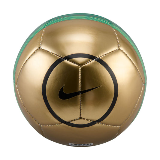 Nike Total 90 Skills Mini Soccer Ball 2025 - Metallic Gold/ Clover/ Black