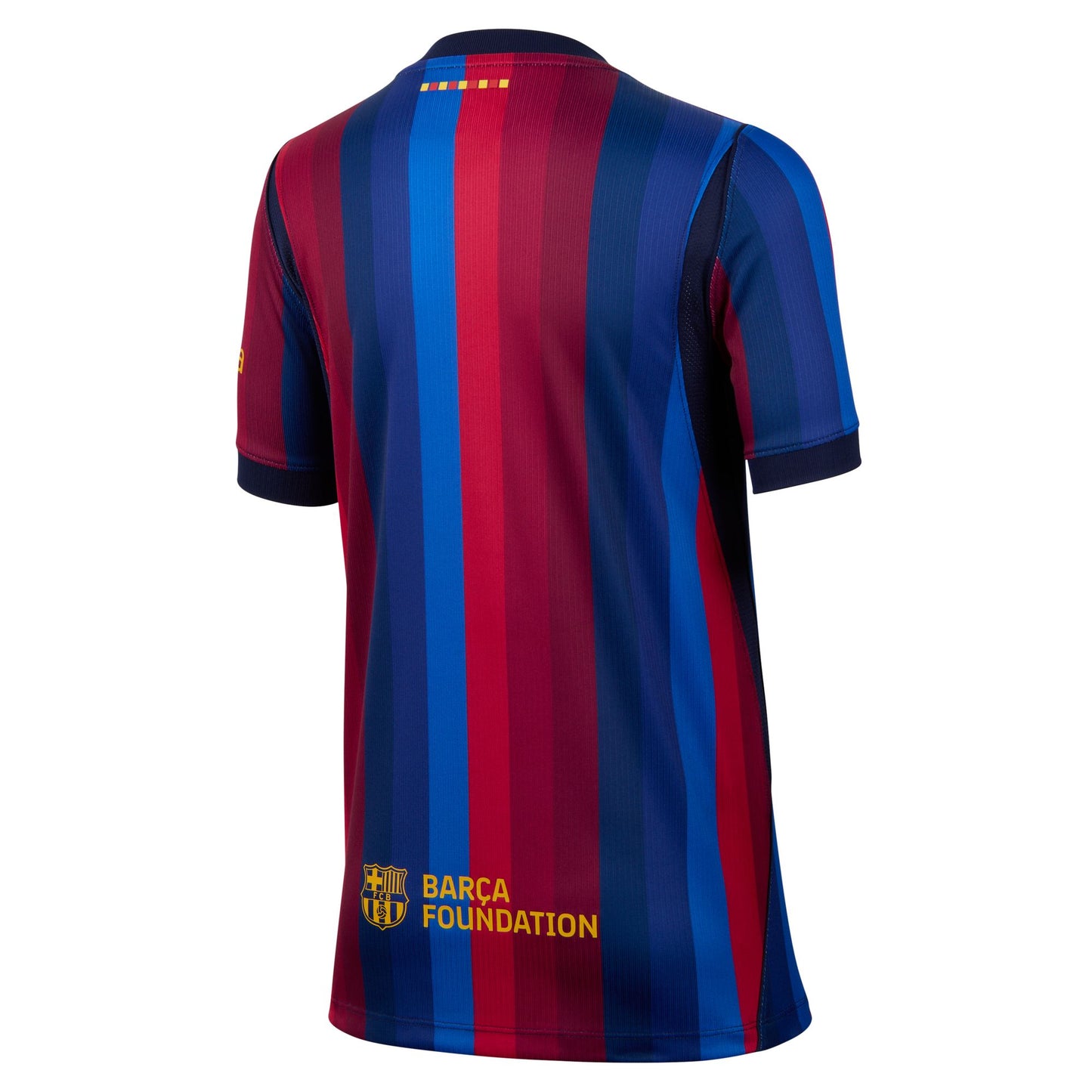 Nike Youth Replica Barcelona Home Jersey 2026/2027 - Deep Garnet/ Blue Void/ Mineral Yellow