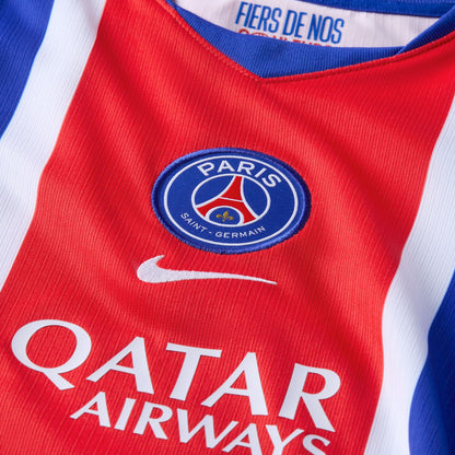 Nike Youth Paris Saint German Replica Home Jersey 2026 - Old Royal / White/ University Red