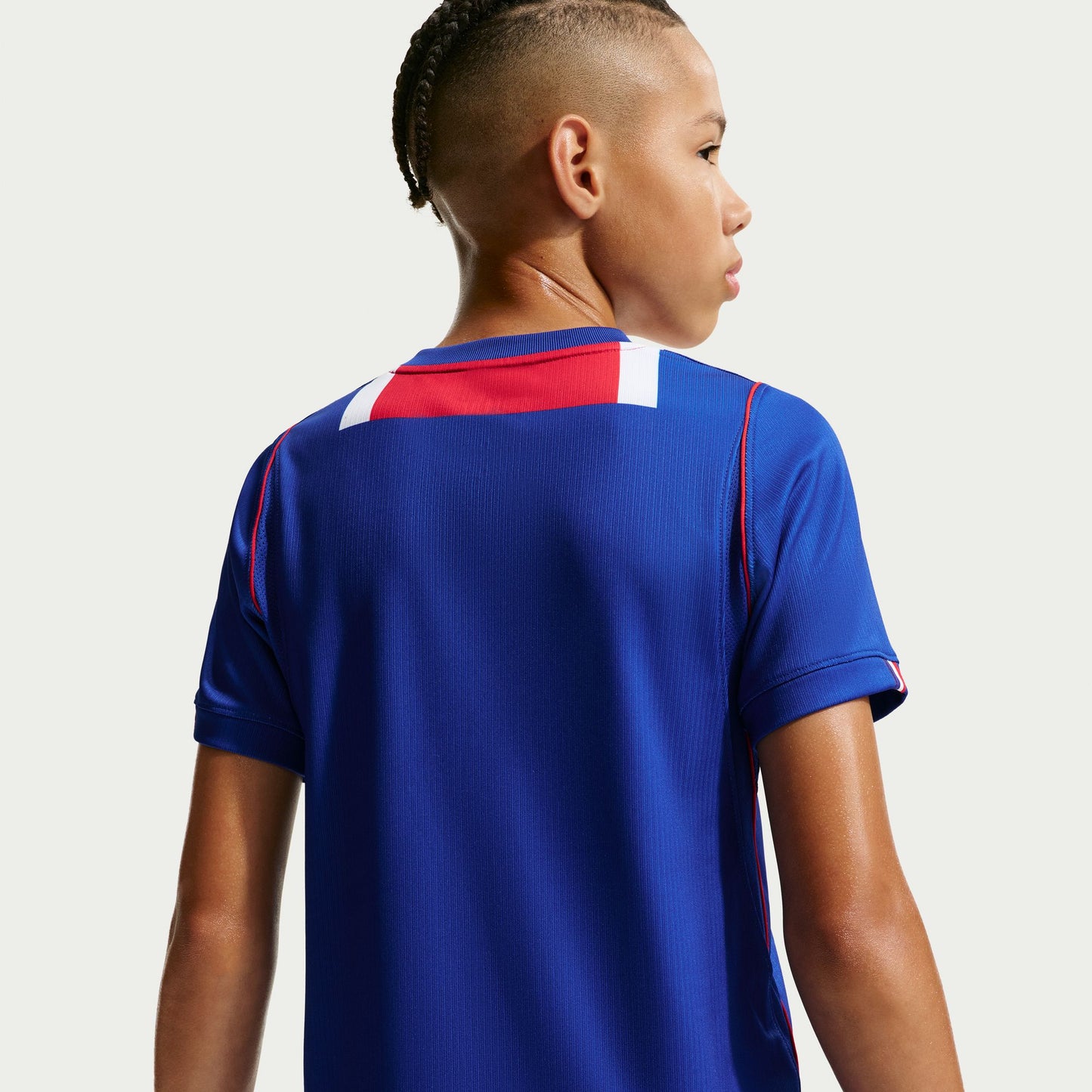 Nike Youth Paris Saint German Replica Home Jersey 2026 - Old Royal / White/ University Red