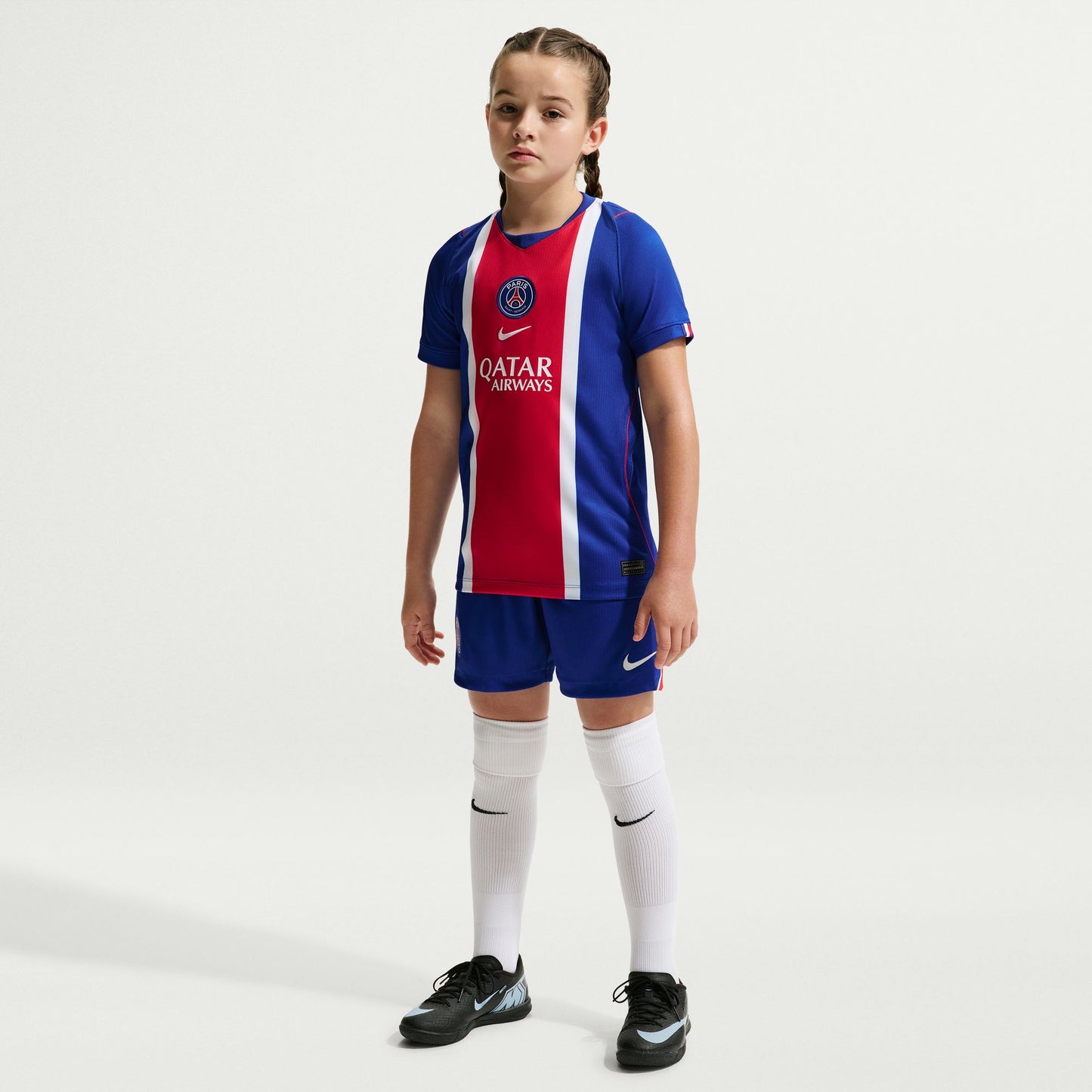 Nike Youth Paris Saint German Replica Home Jersey 2026 - Old Royal / White/ University Red
