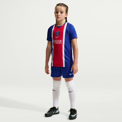 Nike Youth Paris Saint German Replica Home Jersey 2026 - Old Royal / White/ University Red