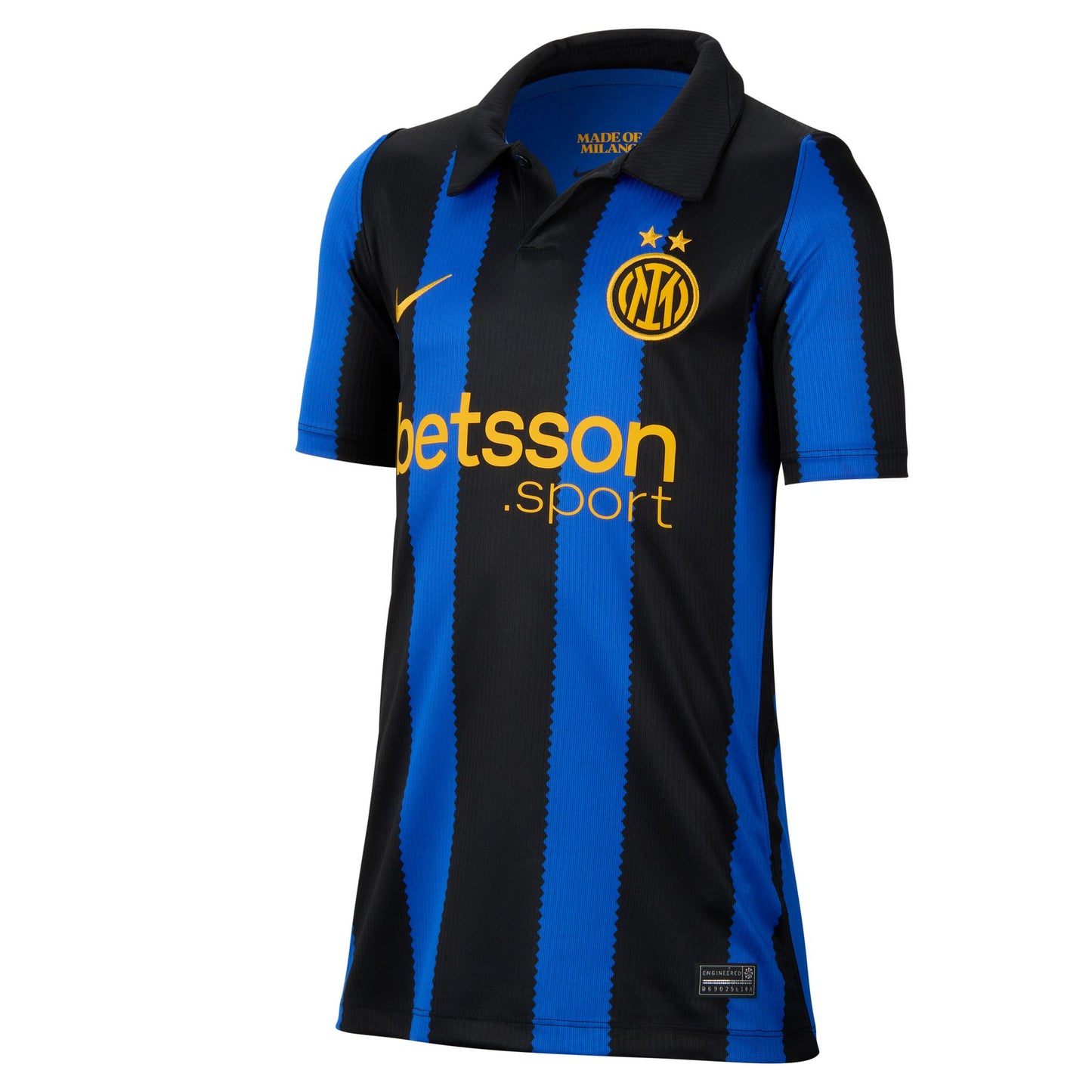 Nike Youth Replica Inter Milan Home Jersey 2026 - Lyon Blue/ Black / University Gold
