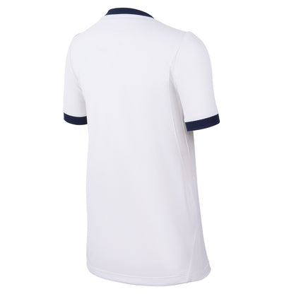 Nike Kid's Paris Saint German Away Replica Jersey - White/ College Navy/ College Navy