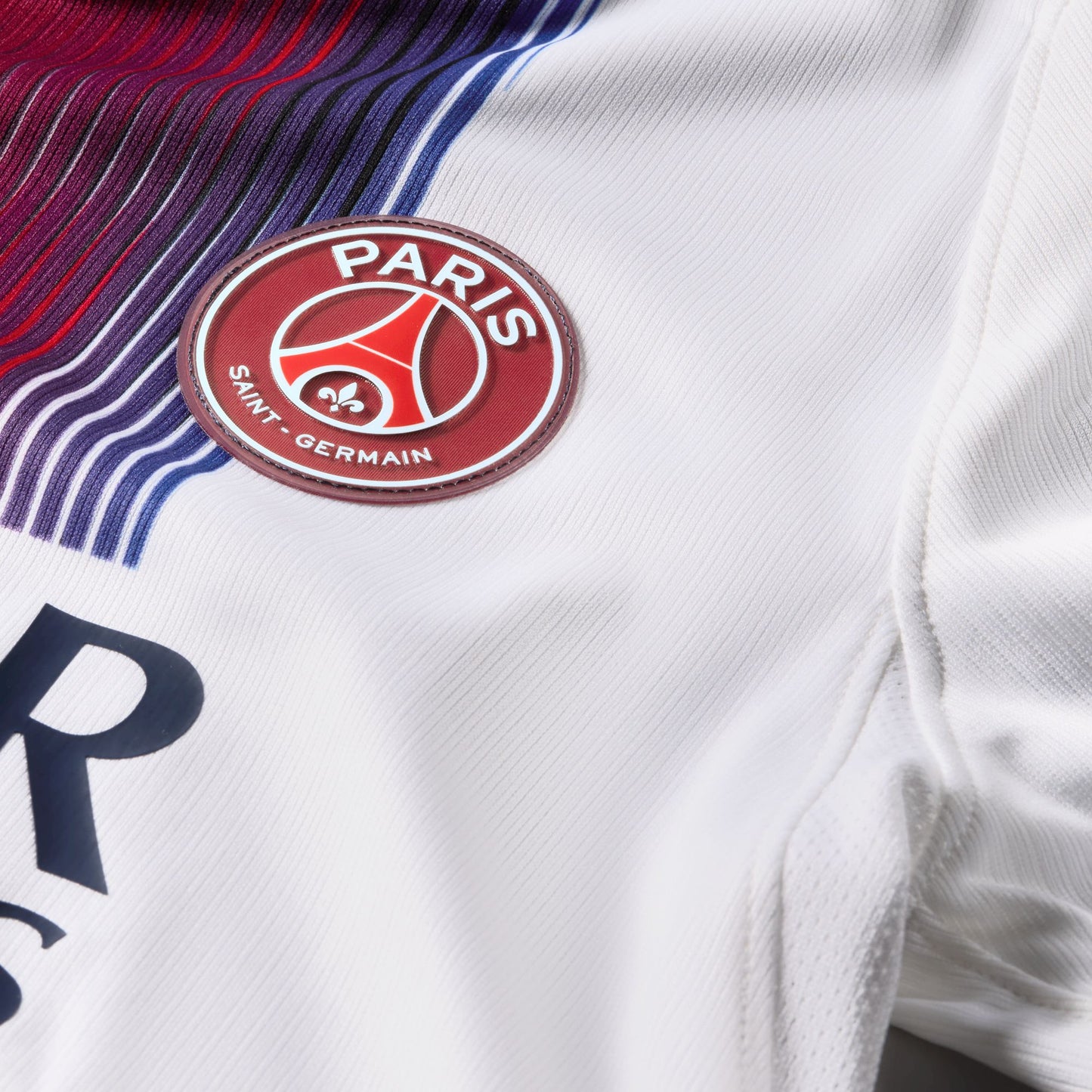 Nike Kid's Paris Saint German Away Replica Jersey - White/ College Navy/ College Navy