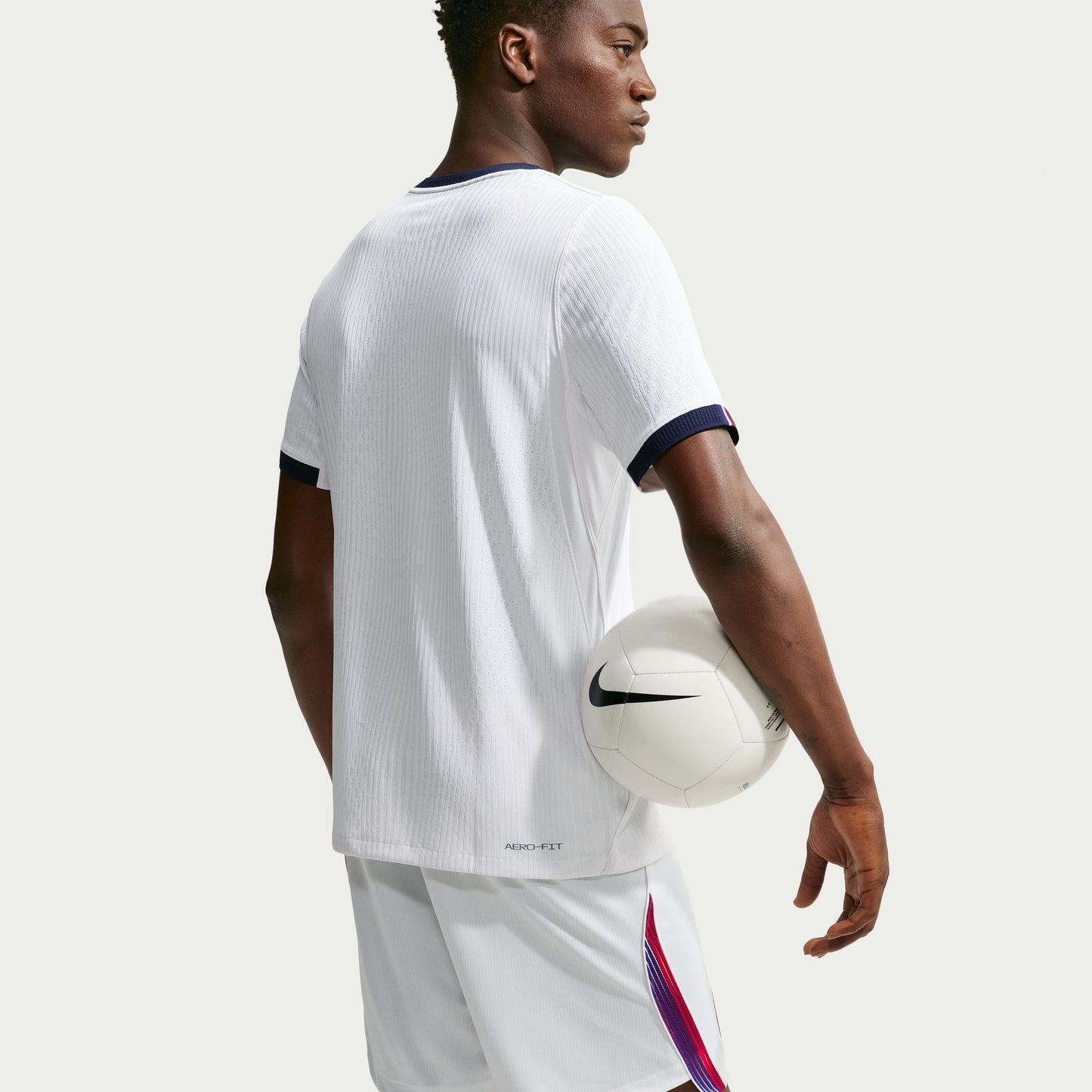 Nike Men's Paris Saint German Match Away Authentic Jersey - White/ College Navy/ College Navy