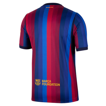 Nike Men's Replica Barcelona Home Jersey 2026/2027 - Deep Garnet/Blue Void/Mineral Yellow