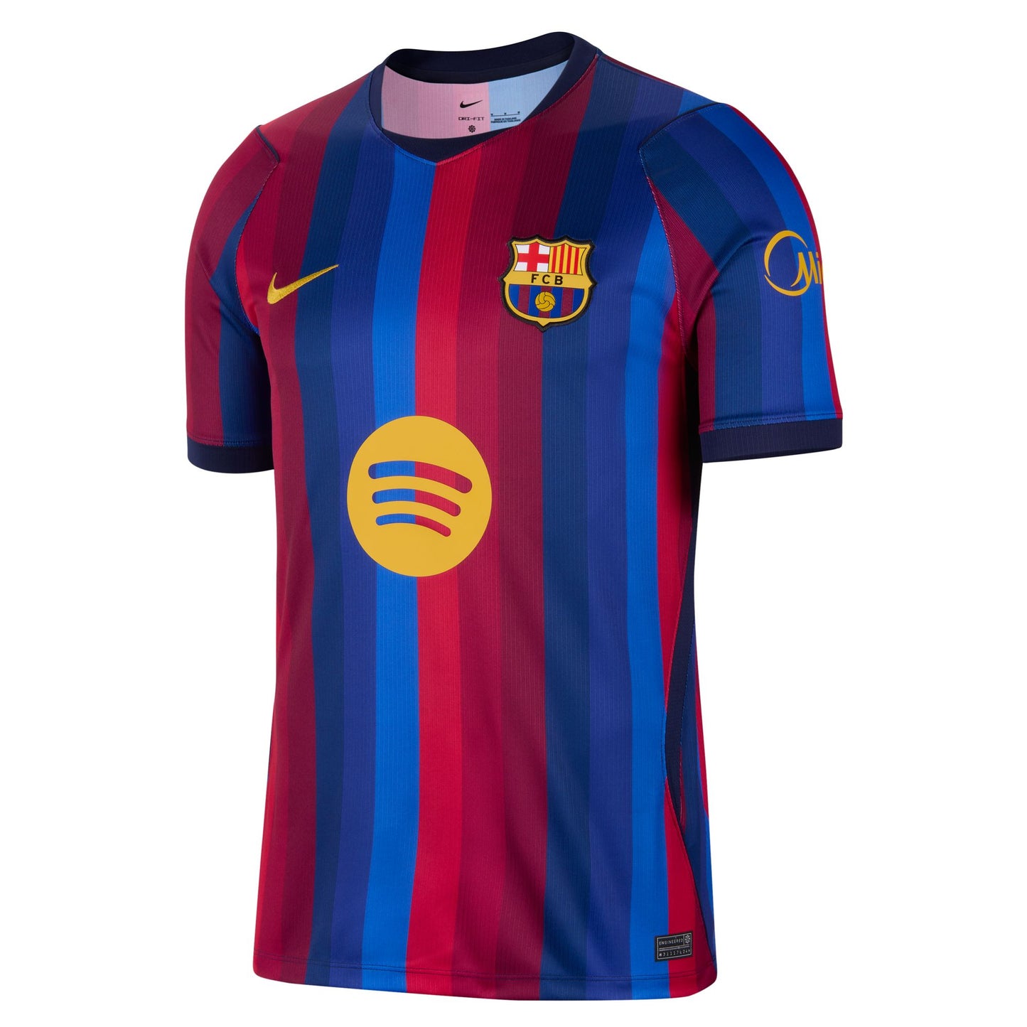 Nike Men's Replica Barcelona Home Jersey 2026/2027 - Deep Garnet/Blue Void/Mineral Yellow