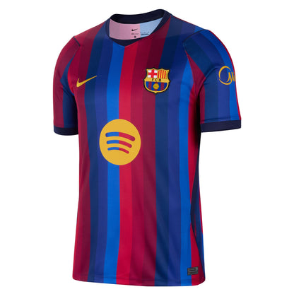 Nike Men's Replica Barcelona Home Jersey 2026/2027 - Deep Garnet/Blue Void/Mineral Yellow