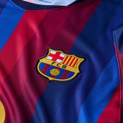 Nike Men's Replica Barcelona Home Jersey 2026/2027 - Deep Garnet/Blue Void/Mineral Yellow