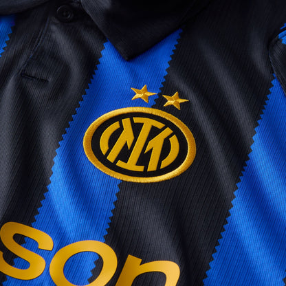 Nike Men's Replica Inter Milan Home Jersey 2026 - Lyon Blue/ Black / University Gold (Copy)