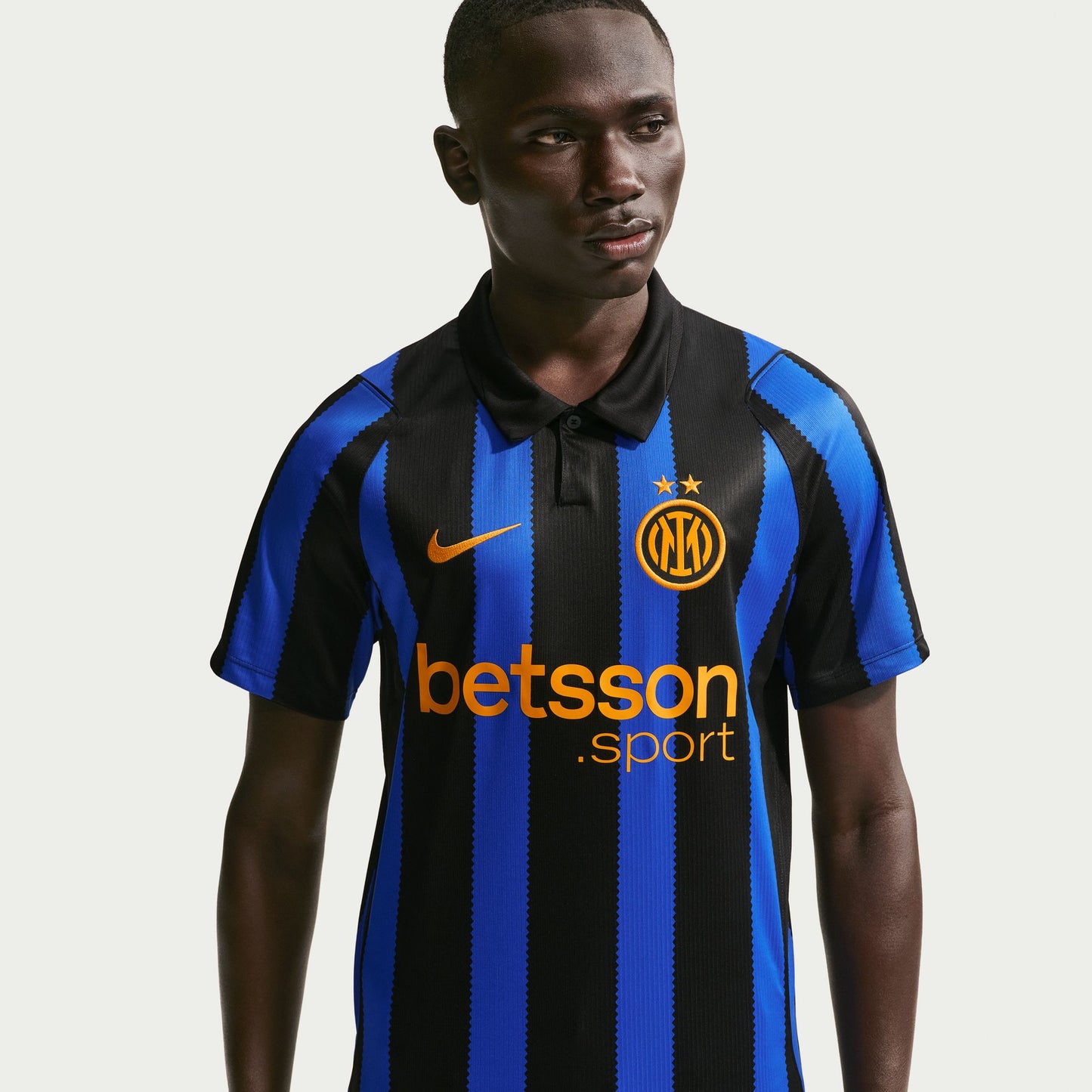 Nike Men's Replica Inter Milan Home Jersey 2026 - Lyon Blue/ Black / University Gold (Copy)