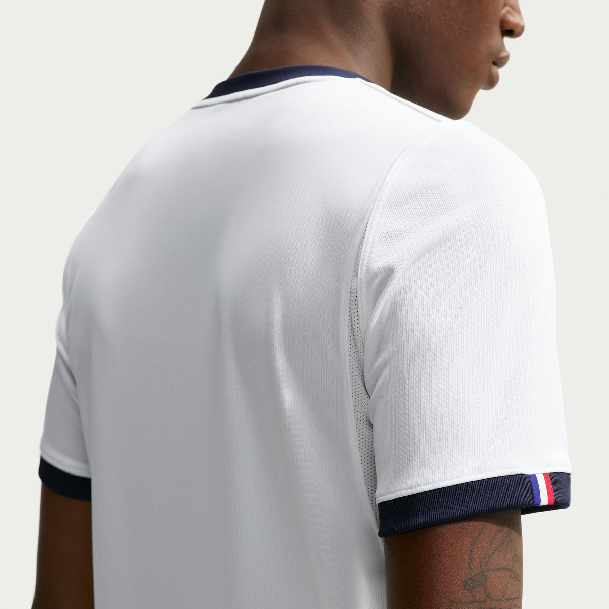 Nike Men's Paris Saint German Away Replica Jersey - White/ College Navy/ College Navy