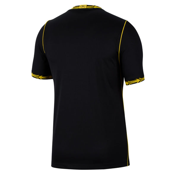 Nike Men's Chelsea FC Away Replica Jersey - Black/ Midwest Gold/ Midwest Gold
