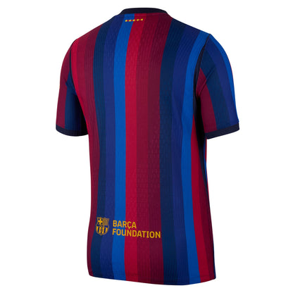 Nike Men's Barcelona Authentic Home Jersey 2026/2027 - Deep Garnet/Blue Void/Mineral Yellow