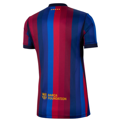 Nike Women's Barcelona Replica Home Jersey  2026/2027 - Deep Garnet/ Blue Void/ Mineral Yellow