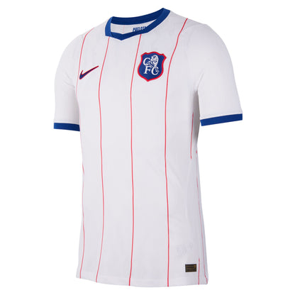 Nike Men's Chelsea FC Authentic Third Jersey - White/ Rush Blue/ Global Red/ Rush Blue