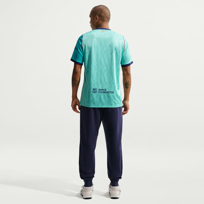 Nike Men's Barcelona Stadium Third Replica Jersey - Green Frost/ Green Frost/ Loyal Blue