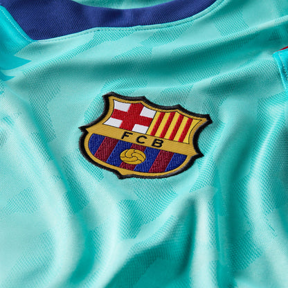 Nike Men's Barcelona Stadium Third Replica Jersey - Green Frost/ Green Frost/ Loyal Blue