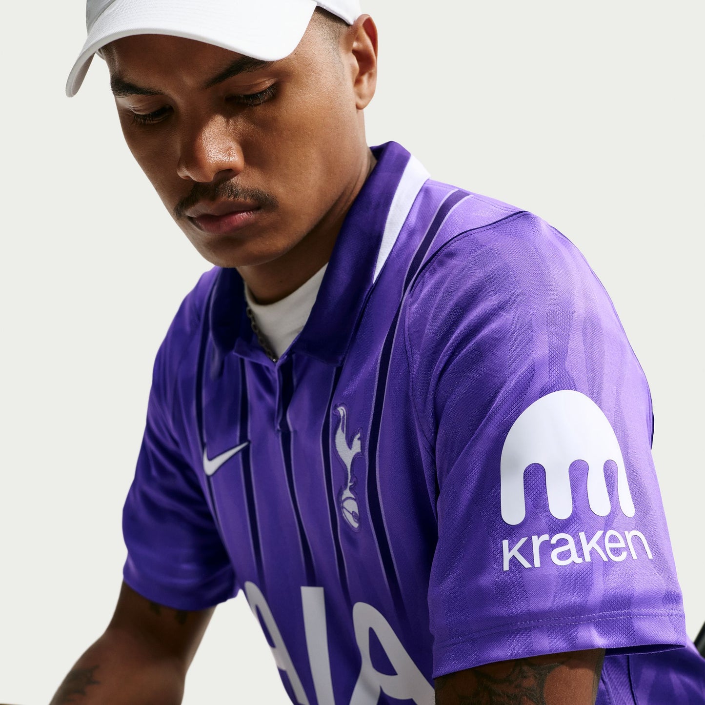 Nike Men's Tottenham Replica Third Jersey - Physic Purple/ New Orchid/ White