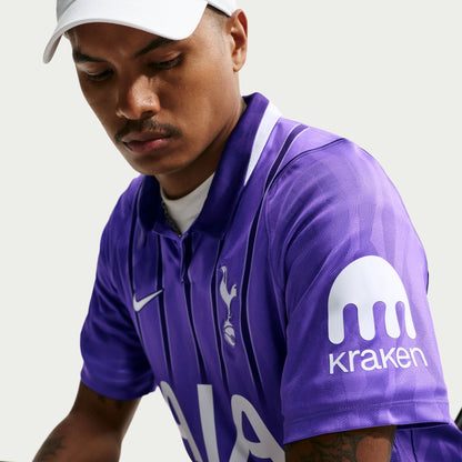 Nike Men's Tottenham Replica Third Jersey - Physic Purple/ New Orchid/ White