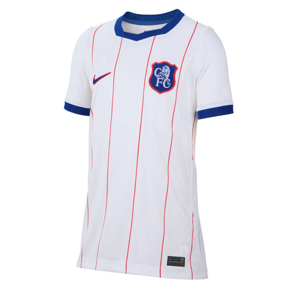 Nike Kid's Chelsea Third Replica Jersey - White/ Rush Blue/ Global Red/ Rush Blue