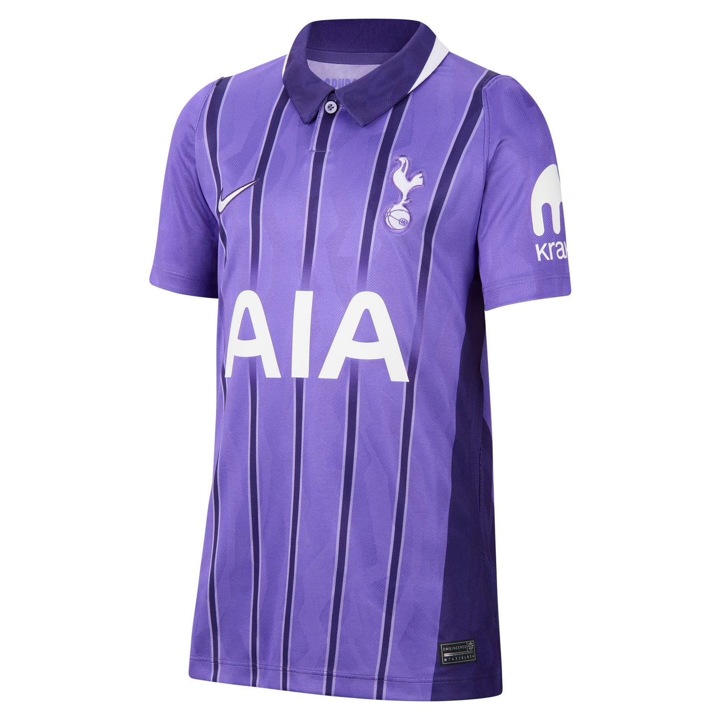 Nike Kid's Tottenham Third Replica Jersey - Physic Purple/ New Orchid/ White